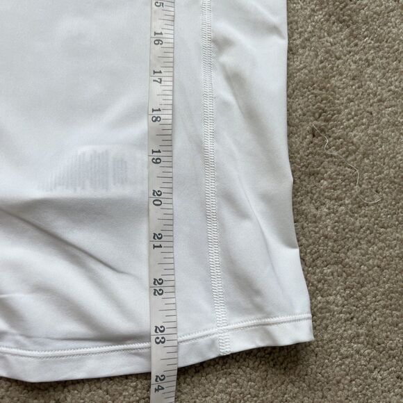 RLX Ralph Lauren 1/4 Zip Pullover Womens Small White Golf Performance Pickleball - Picture 5 of 7